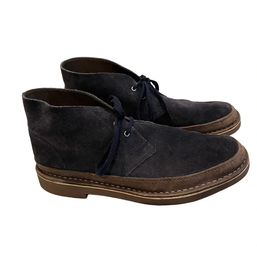 Clarks Men's Bushacre Rand Two Tone Chukka Boot, Sz 10.5
